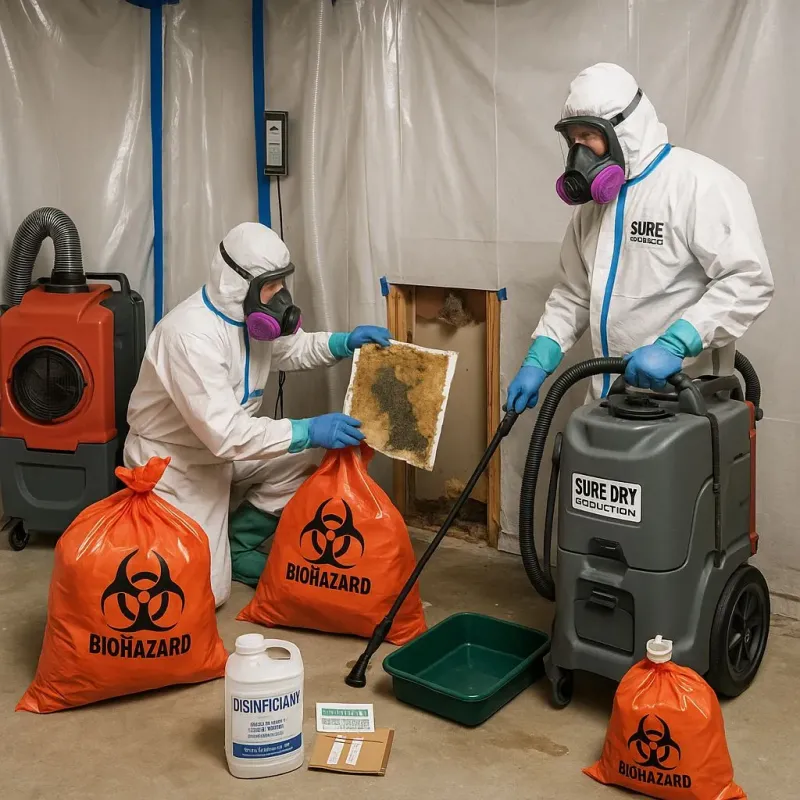 Contaminated Water Handling Protocols process in Pacific, MO