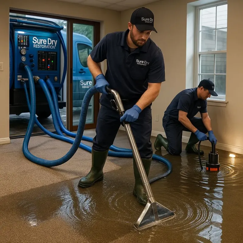 Water Extraction and Removal process in Pacific, MO